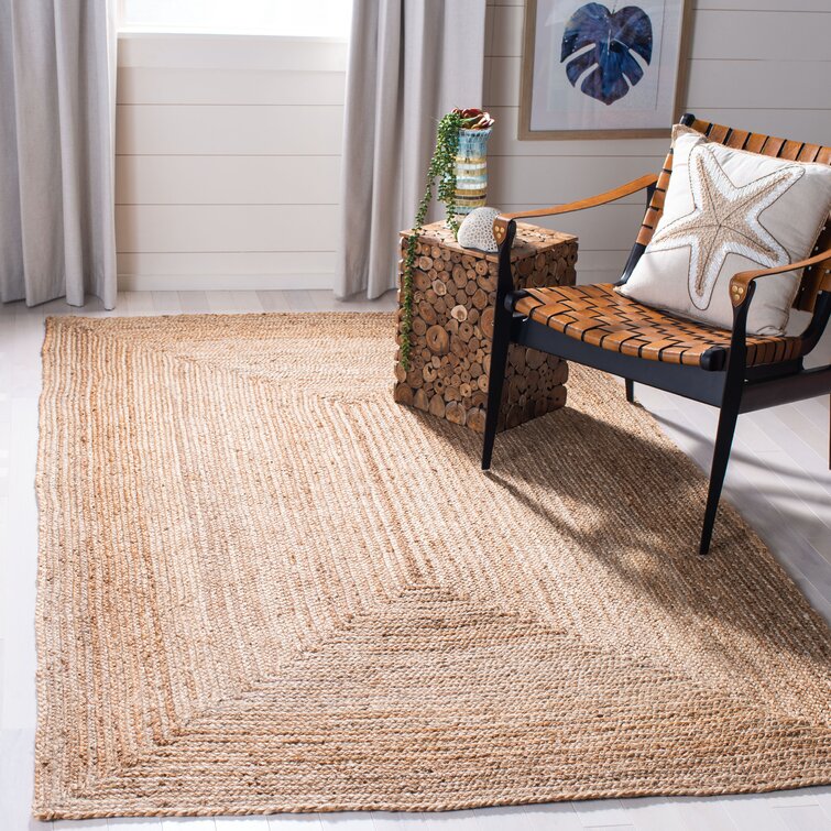 Highland Dunes Arria Handmade Flatweave Jute/Sisal Natural Area Rug